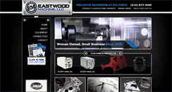 Desktop Screenshot of eastwoodmachine.com